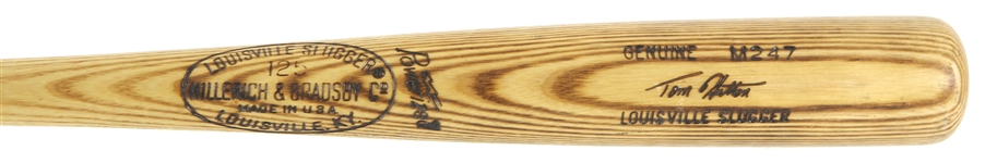 1977-79 Tom Hutton Phillies/Blue Jays/Expos H&B Louisville Slugger Professional Model Bat (MEARS LOA)