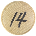 1977-79 Tom Hutton Phillies/Blue Jays/Expos H&B Louisville Slugger Professional Model Bat (MEARS LOA)