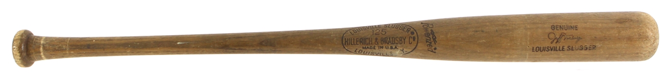 1973 Jeff Torborg California Angles H&B Louisville Slugger Professional Model Game Used Bat (MEARS LOA)