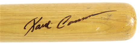 1973-74 Paul Casanova Atlanta Braves Signed H&B Louisville Slugger Professional Model Bat (MEARS LOA/JSA)