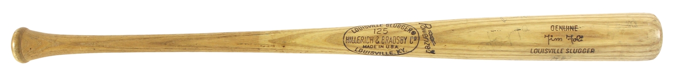 1974-75 Tim Foli Montreal Expos Multi Signed H&B Louisville Slugger Professional Model Game Used Bat w/ 8 Signatures Including Duke Snider, Rookie Era Gary Carter & More (MEARS LOA/JSA)