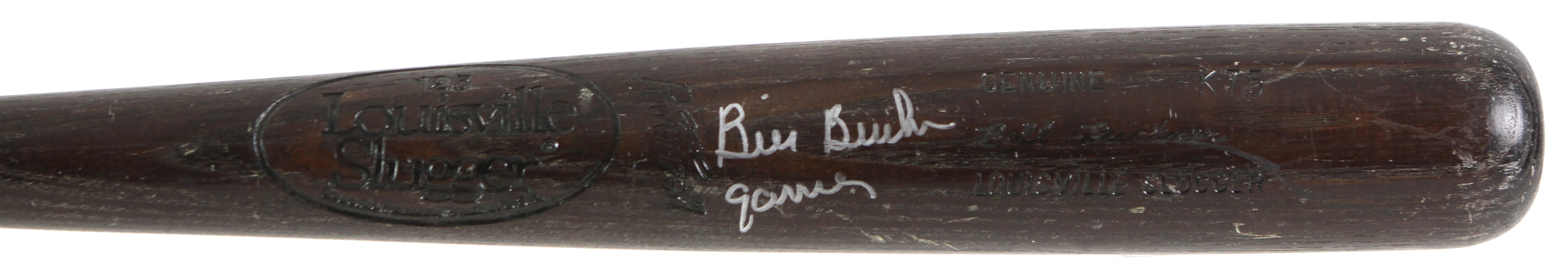 1983-85 Bill Buckner Cubs/Red Sox Signed Louisville Slugger Professional Model Game Used Bat (MEARS LOA/JSA)