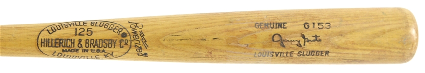 1977-78 Jerry Grote Los Angeles Dodgers H&B Louisville Slugger Professional Model Bat (MEARS LOA)