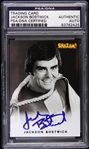 1974-1975 Jackson Bostwick Shazam Signed LE Trading Card (PSA/DNA Slabbed)