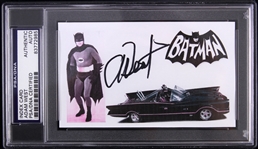 1966-68 Adam West Batman Signed LE Trading Card (PSA/DNA Slabbed)