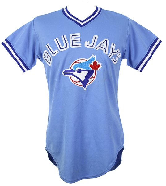 1987 Don Gordon Toronto Blue Jays Game Worn Road Jersey (MEARS LOA)