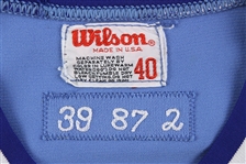1987 Don Gordon Toronto Blue Jays Game Worn Road Jersey (MEARS LOA)