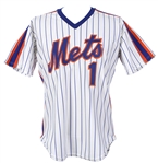 1984 Mookie Wilson New York Mets Home Jersey (MEARS LOA)