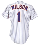 1984 Mookie Wilson New York Mets Home Jersey (MEARS LOA)