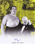 Bobby ‘The Brain’ Heenan Wrestling Legend Signed LE 16x20 Color Photo (JSA)