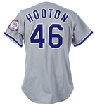 1984 Burt Hooton Los Angeles Dodgers Game Worn Road Jersey (MEARS LOA)