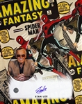 Stan Lee Marvel Comic Artist (Spiderman) Signed LE 16x20 Color Photo (JSA)