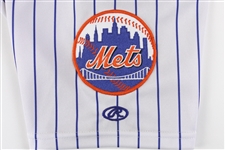 2002 Roberto Alomar New York Mets Signed Game Worn Home Jersey (MEARS LOA/JSA)