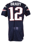 2000 Tom Brady New England Patriots Home Jersey (MEARS LOA) Rookie Season