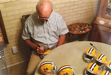1957-1959 Billy Cannon LSU Autographed Mini Helmet W/ “Halloween Run” Inscription (Radtke)