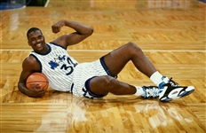 1992-93 Shaquille O'Neal Orlando Magic Reebok Pump Sneakers (MEARS LOA) Rookie Season
