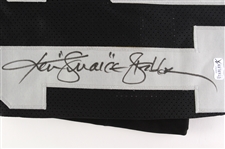 1970-1979 Ken Stabler Oakland Raiders Signed Custom Jersey W/ Career Stat Embroidery and “Snake” Inscription (Radtke)