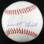 2000s Nolan Ryan Texas Rangers Houston Astros OML Baseball W/ “7 No Hitter” Inscription (Radtke)