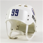 1987-88 Wayne Gretzky Edmonton Oilers Jofa Game Worn Helmet (MEARS LOA)