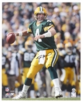 1992-2007 Brett Favre Green Bay Packers Signed 16x20 Color Photo (Brett Favre Hologram)