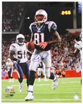 2007-2010 Randy Moss New England Patriots Signed 16x20 Photo (Radtke)