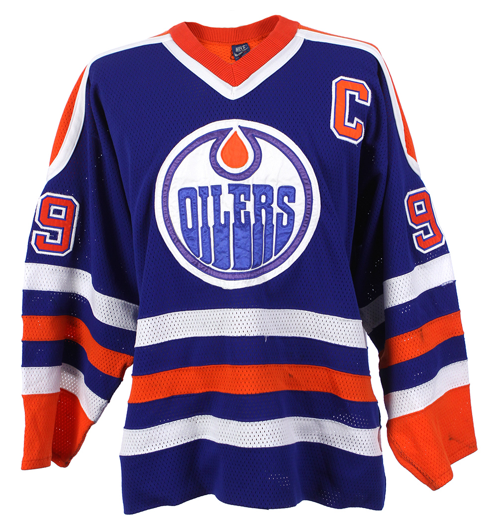wayne gretzky game worn jersey