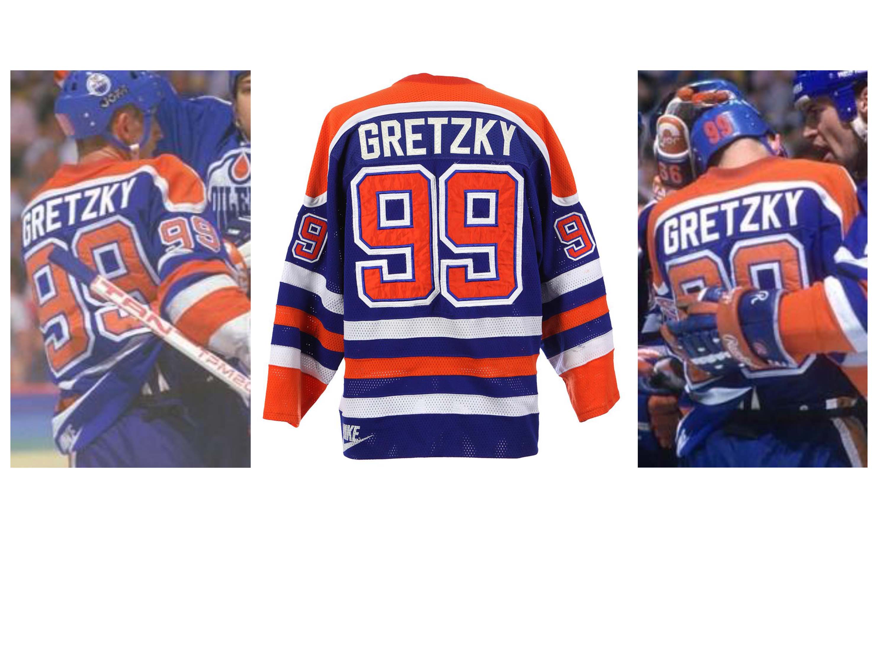 Lot Detail - Wayne Gretzky's 1986-87 Edmonton Oilers 500th Goal and Stanley  Cup Finals Game-Worn Jersey <br>- Photo-Matched!
