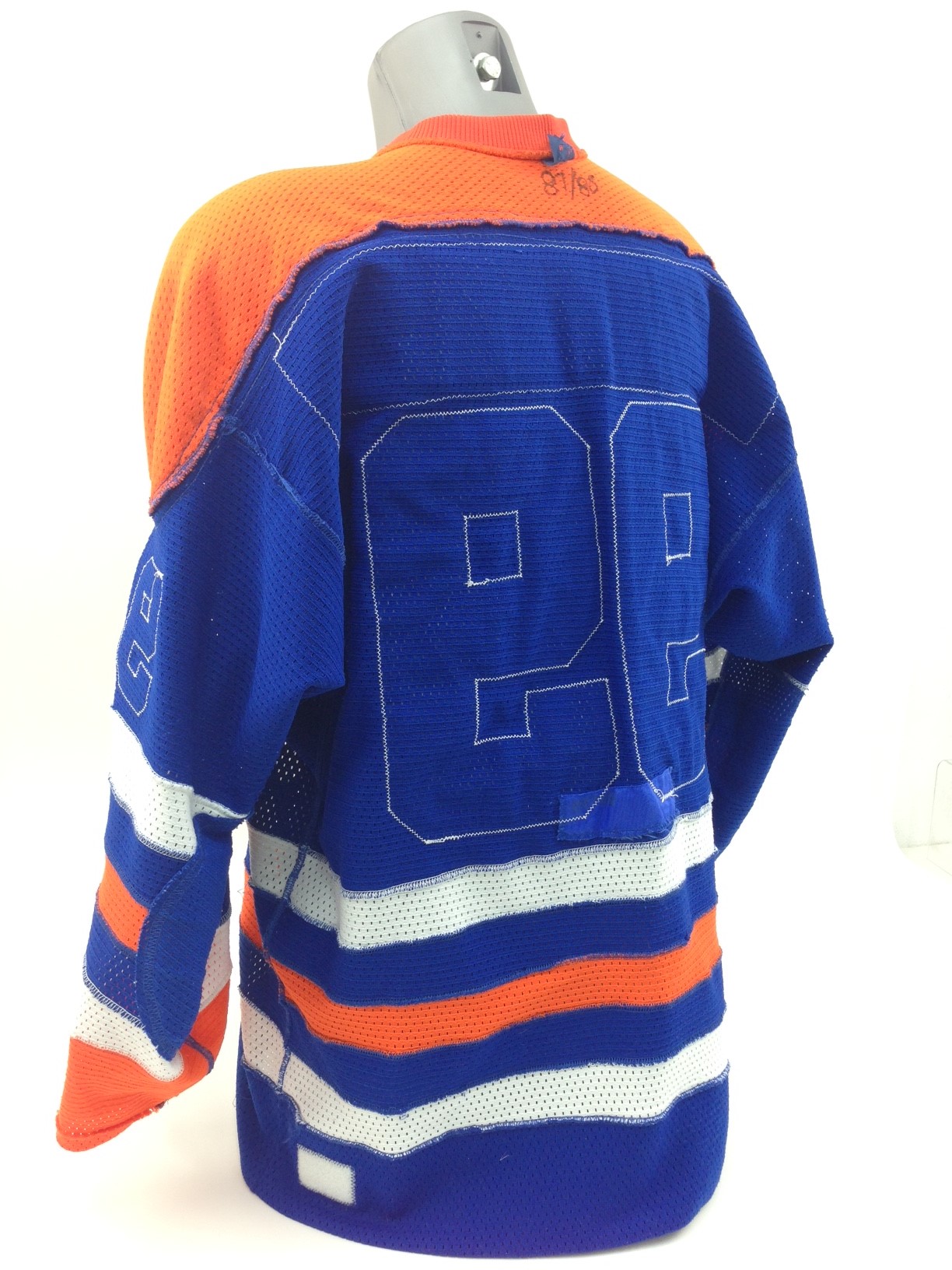 Wayne Gretzky Game-Worn Oilers Jersey From Stanley Cup Clincher