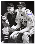 1939 Bob Feller Cleveland Indians “Schooled By The Skipper” Autographed Original 16x20 Hand Developed Photo (JSA)