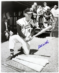 1954-56 Eddie Mathews Milwaukee Braves “Patient Autograph Hunter” Frank Stanfield Autographed Original 16x20 Hand Developed Photograph (JSA) – Finest Signed Image Extant!!!