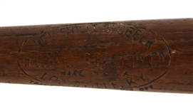 1923-31 Lou Gehrig New York Yankees H&B Louisville Slugger Store Model Bat 