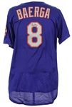 1997-98 Carlos Baerga New York Mets Signed Game Worn Batting Practice Jersey (MEARS LOA/JSA)
