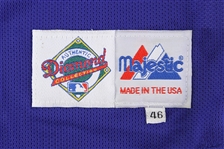 1997-98 Carlos Baerga New York Mets Signed Game Worn Batting Practice Jersey (MEARS LOA/JSA)