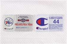 1994-95 Jeff Grayer Philadelphia 76ers Game Worn Home Jersey (MEARS LOA)