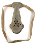 1891 Morrills Game Used Patent Nose Mask With Original Strap (MEARS LOA)