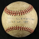 1939 (September 24) Cincinnati Reds Pittsburgh Pirates ONL Frick Crosley Field Game Used Baseball (MEARS LOA)