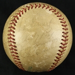1961 Roger Maris Signed New York Yankees Cincinnati Reds Multi Signed ONL Giles Crosley Field World Series Game Used Baseball w/ 13 Signatures (MEARS LOA/JSA)