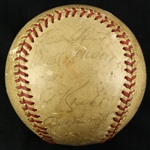 1961 Roger Maris Signed New York Yankees Cincinnati Reds Multi Signed ONL Giles Crosley Field World Series Game Used Baseball w/ 13 Signatures (MEARS LOA/JSA)