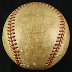1961 Roger Maris Signed New York Yankees Cincinnati Reds Multi Signed ONL Giles Crosley Field World Series Game Used Baseball w/ 13 Signatures (MEARS LOA/JSA)