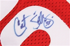 1992-97 Curt Schilling Philadelphia Phillies Signed Batting Practice Jersey (MEARS LOA/JSA)