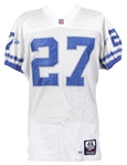 1997 Mark Carrier Detroit Lions Game Worn Road Jersey (MEARS LOA)