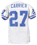 1997 Mark Carrier Detroit Lions Game Worn Road Jersey (MEARS LOA)