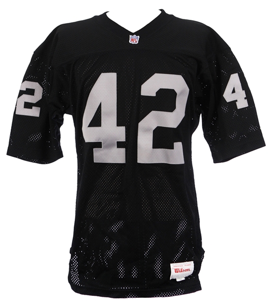 1991 Ronnie Lott Los Angeles Raiders Game Worn Home Jersey (MEARS LOA)
