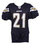 2007 LaDainian Tomlinson San Diego Chargers Home Jersey (MEARS LOA)