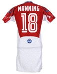 2008 Peyton Manning Indianapolis Colts Signed AFC Pro Bowl Jersey (MEARS LOA/*JSA*)