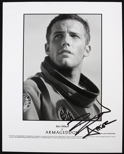 Ben Affleck 8"x 10" Secretarial Signed Photo