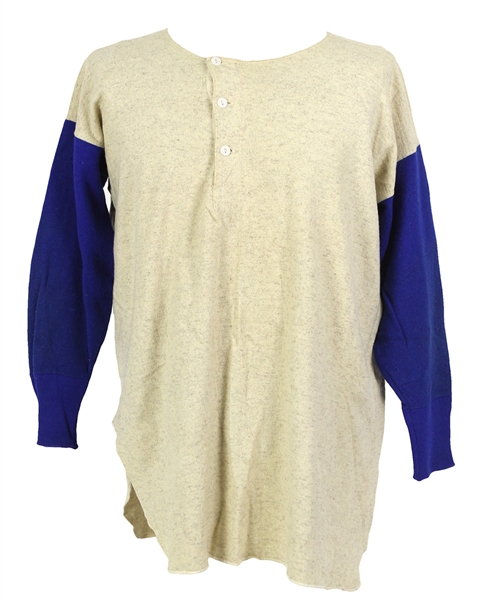 1961-63 Walter Alston Los Angeles Dodgers Game Worn Undershirt (MEARS LOA/Family Letter)