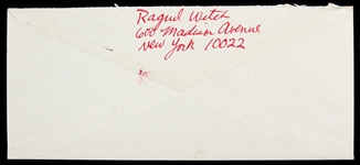 Raquel Welch 4"x 9" Addressed Envelope