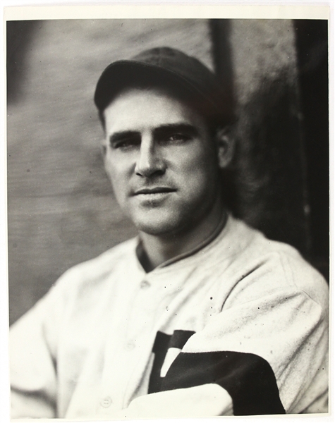 1932 Bill Brubaker Pittsburgh Pirates 7.5" x 9.75" Original Photo