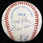 1993-94 500 Home Run Club Multi Signed Baseball w/ 12 Signatures Including Willie Mays, Hank Aaron, Reggie Jackson & More (JSA)